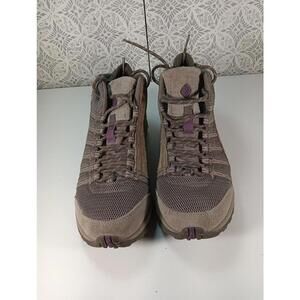 Columbia Hiking Boots Womens 5 Brown Waterproof Techlite Trail Onmi Grip